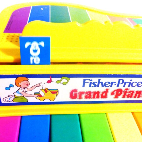 Vintage Fisher Price PIANO Keys ALL WORK Fisher Price Music Pianist Music School - Picture 4 of 11